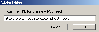Bridge Center RSS Reader