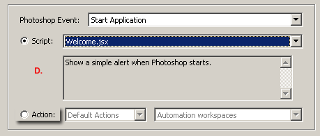 Introduction to Scripts and Actions Events Manager in Photoshop CS2