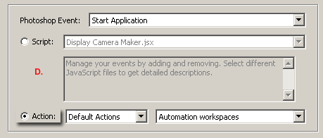 Introduction to Scripts and Actions Events Manager in Photoshop CS2