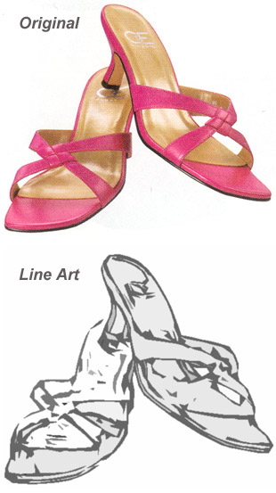 Creating Custom Shapes from Line Art