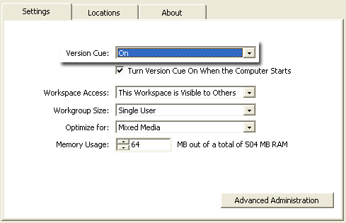 Version Cue Project (File Versioning/Management)