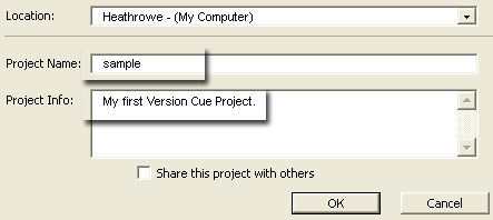 Version Cue Project (File Versioning/Management)