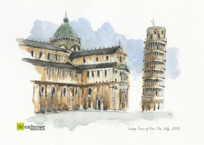 Leaning Tower of Pisa, Pisa, Italy, 2020