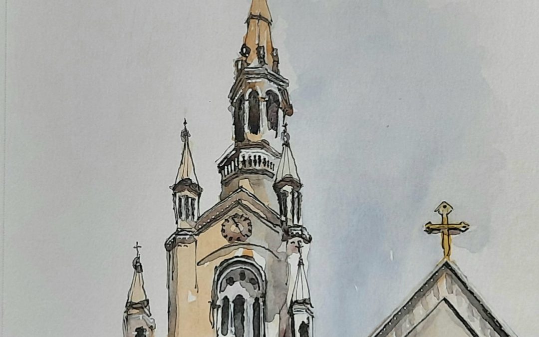 watercolor-peter-paul-church-sanfran