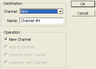 Channels in ImageReady